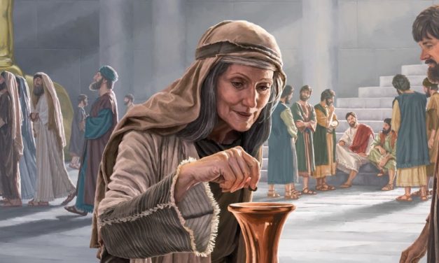 Não por acaso; por sacrifício