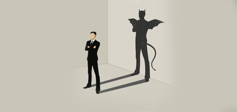 See the devil, not the person