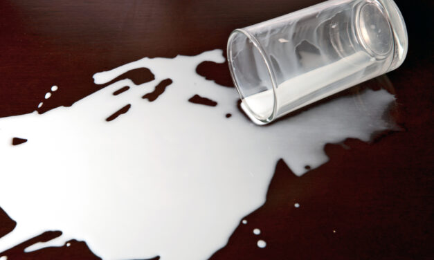 Pare de chorar pelo leite derramado