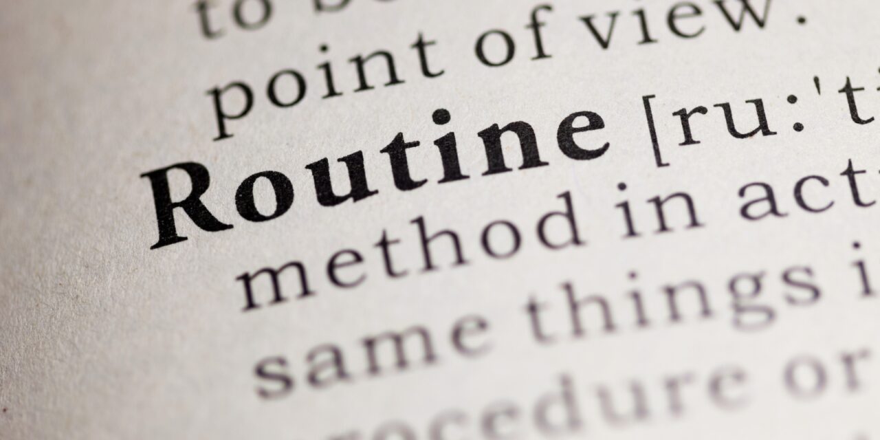 The Routine of Faith