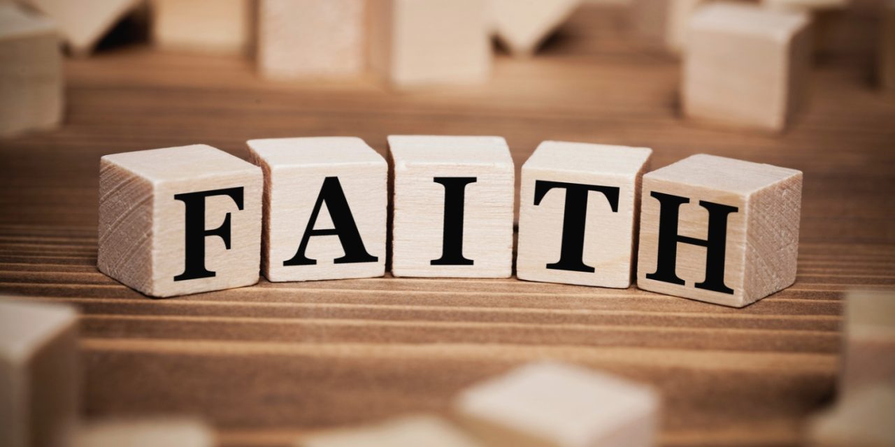 Your Faith, Not Your Merit